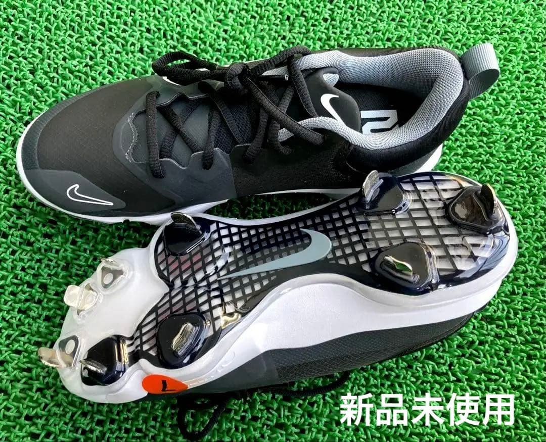 NIKE Force Zoom Trout 9 Pro スパイク 黒 25cm