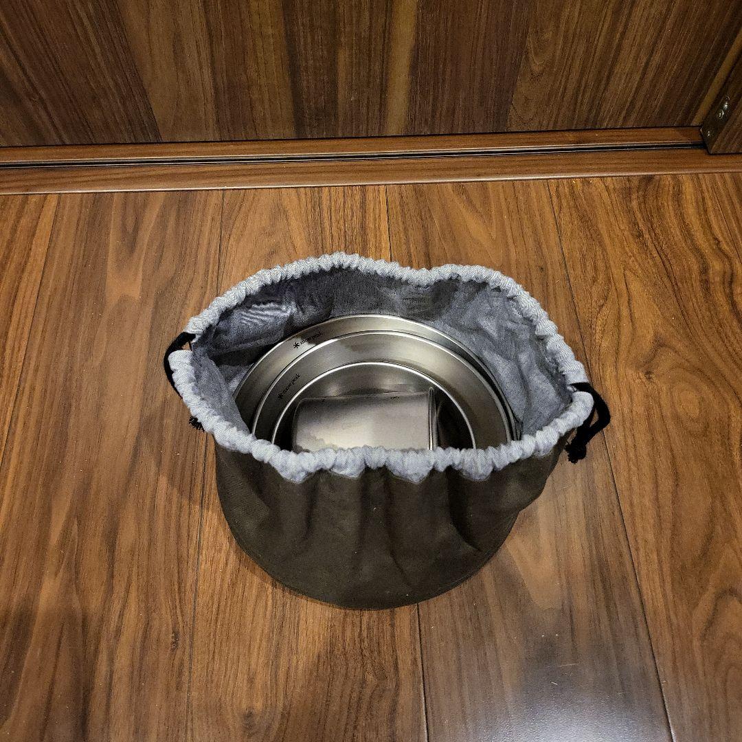 スノーピーク 食器セット チタンマグ付き