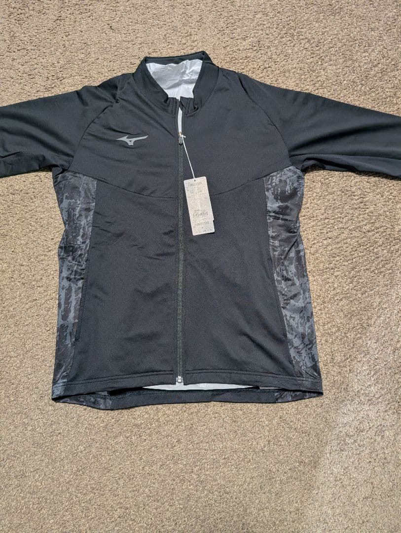 Mizuno ブラック ジャケット パンツ セット