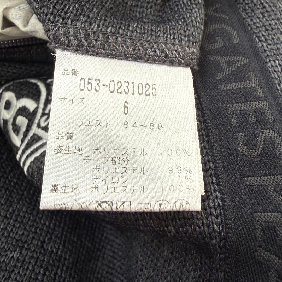 裏起毛　パーリーゲイツ　ジョガーパンツ　XL〜XXL グレー　ロゴサイドライン