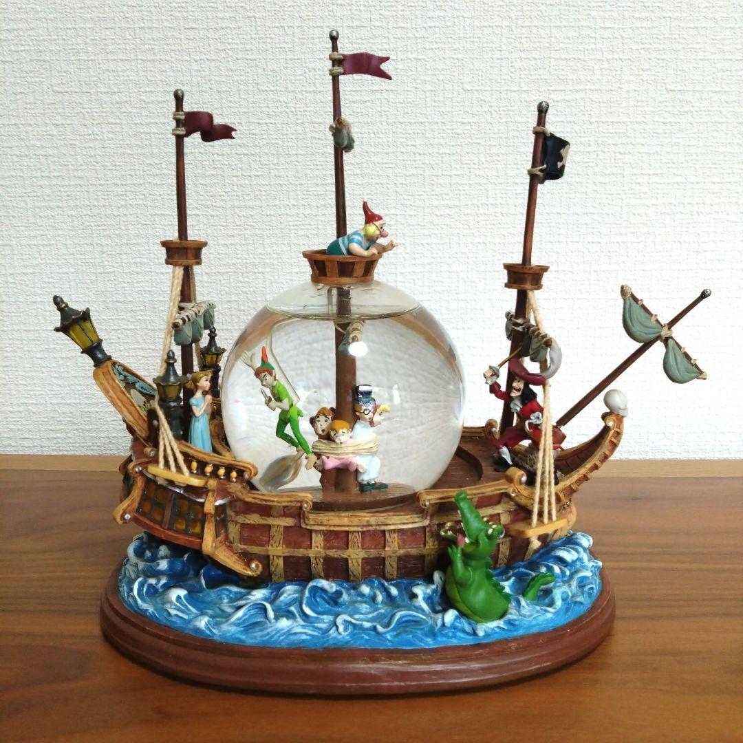 ディズニー　ピーターパン　スノードーム