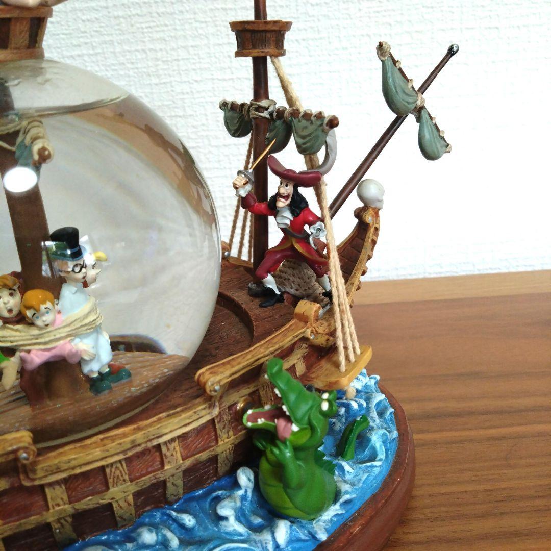 ディズニー　ピーターパン　スノードーム
