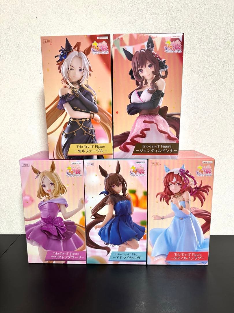 ウマ娘 フィギュア ラウンドワン限定 5種セット