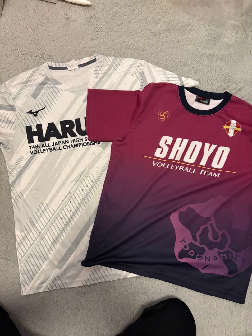 高校バレーTシャツ
