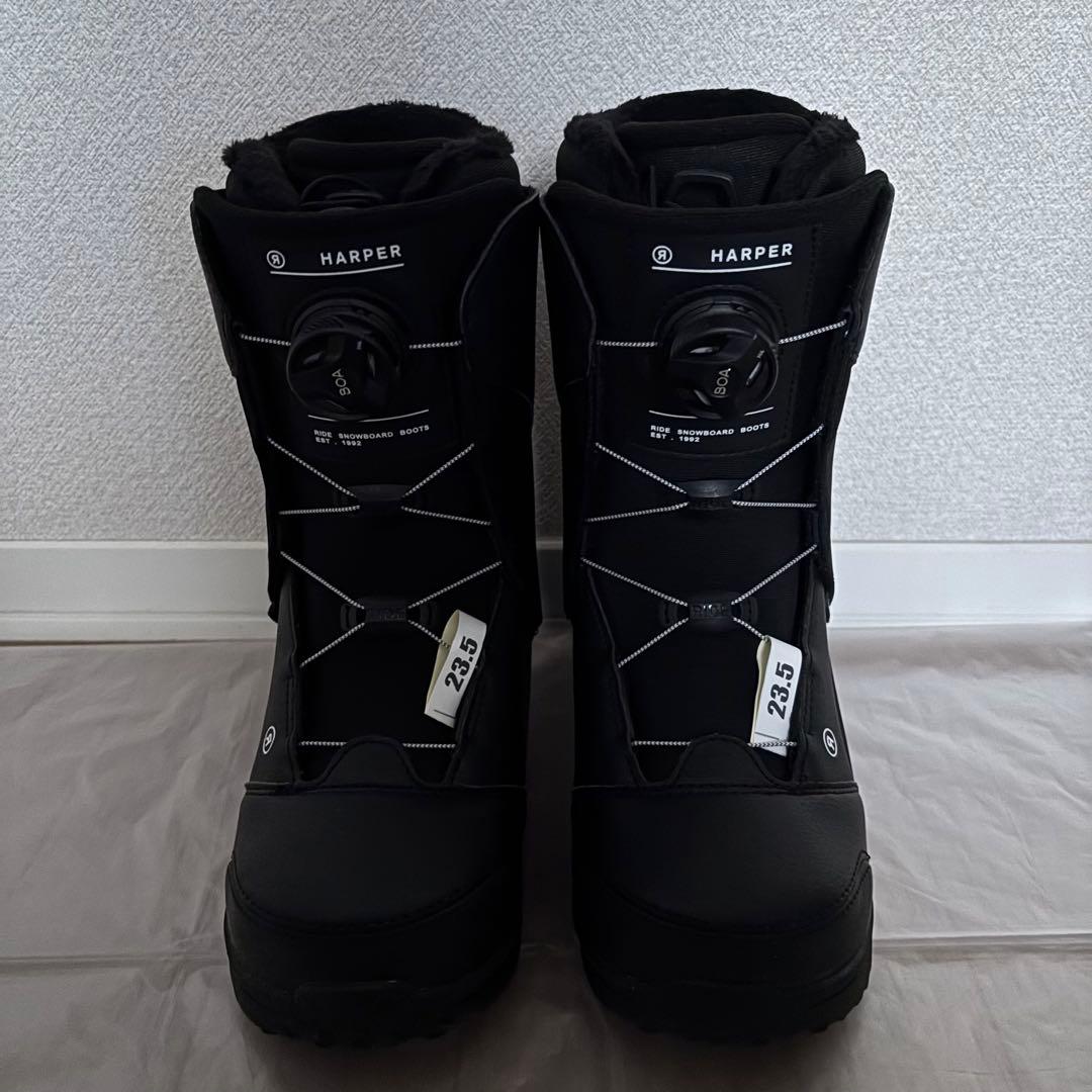 【未使用】 RIDE / HARPER スノーボードブーツ 23.5cm