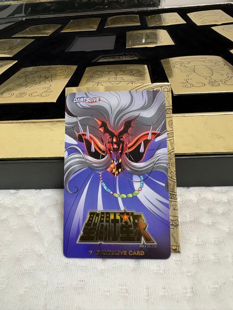 【新品未使用品】ダーツライブカード聖闘士星矢　香港限定(値下げしました！)
