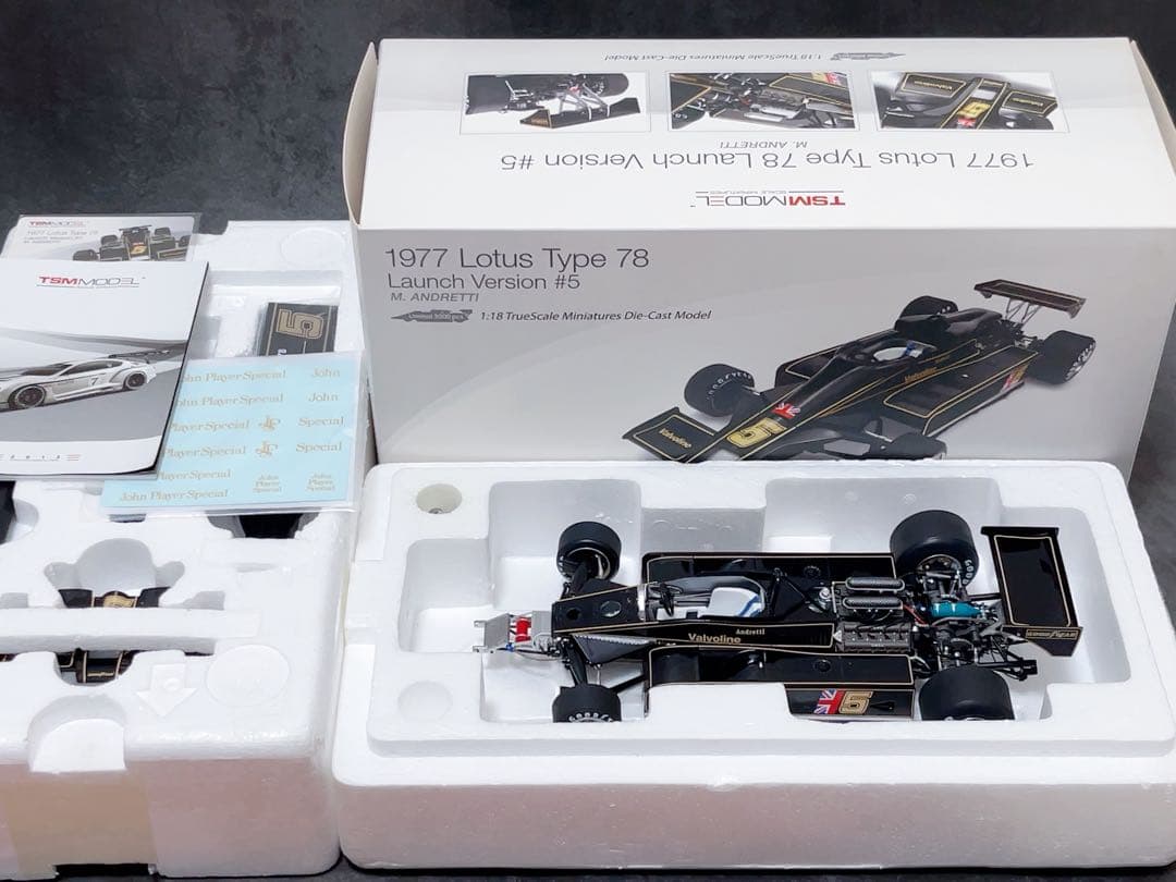TSM 1/18 ロータス Type 78 Launch Version #5
