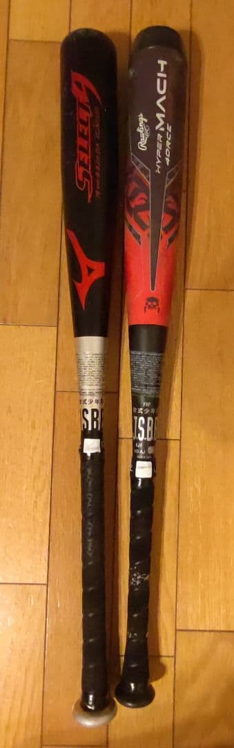少年軟式ローリングスHYPERMACH 4ORCE MASTER74cm他計2本
