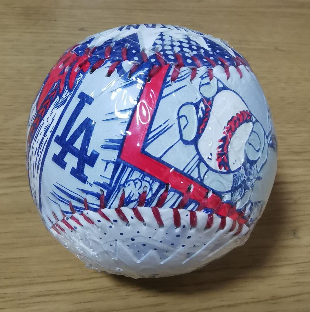 【激レア】ドジャースタジアム 限定ボール 漫画風デザイン ケース付き☆