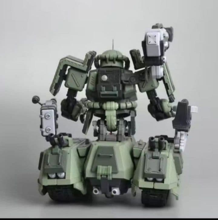1/100 ザク タンク プラモデル 　ザクタンク 戦車 mg と同じ　サイズ