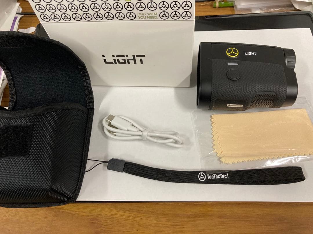 TecTecTec ゴルフ用レーザー距離計 Light