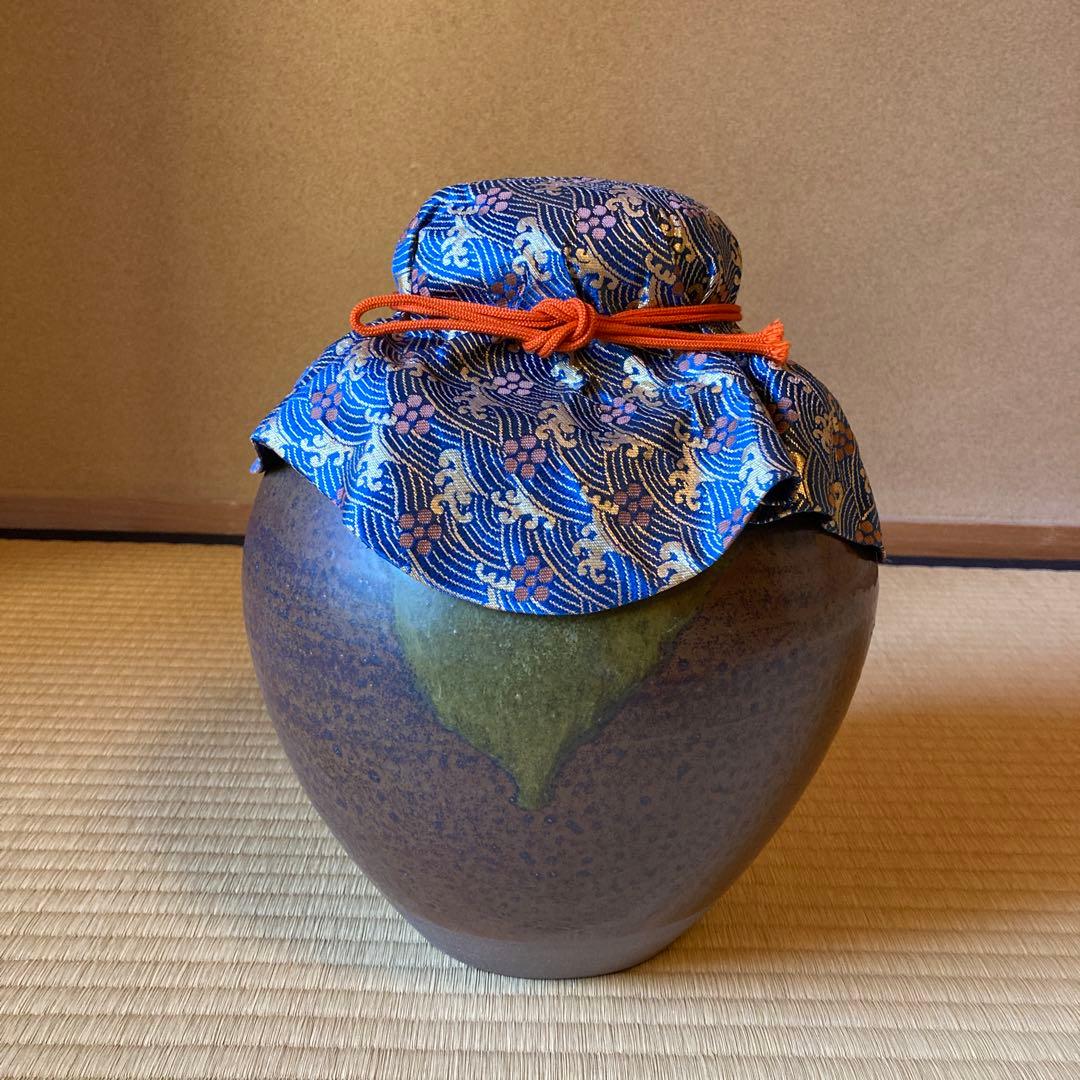 茶道　御茶壺　丹波焼　最後のお値引き❗️