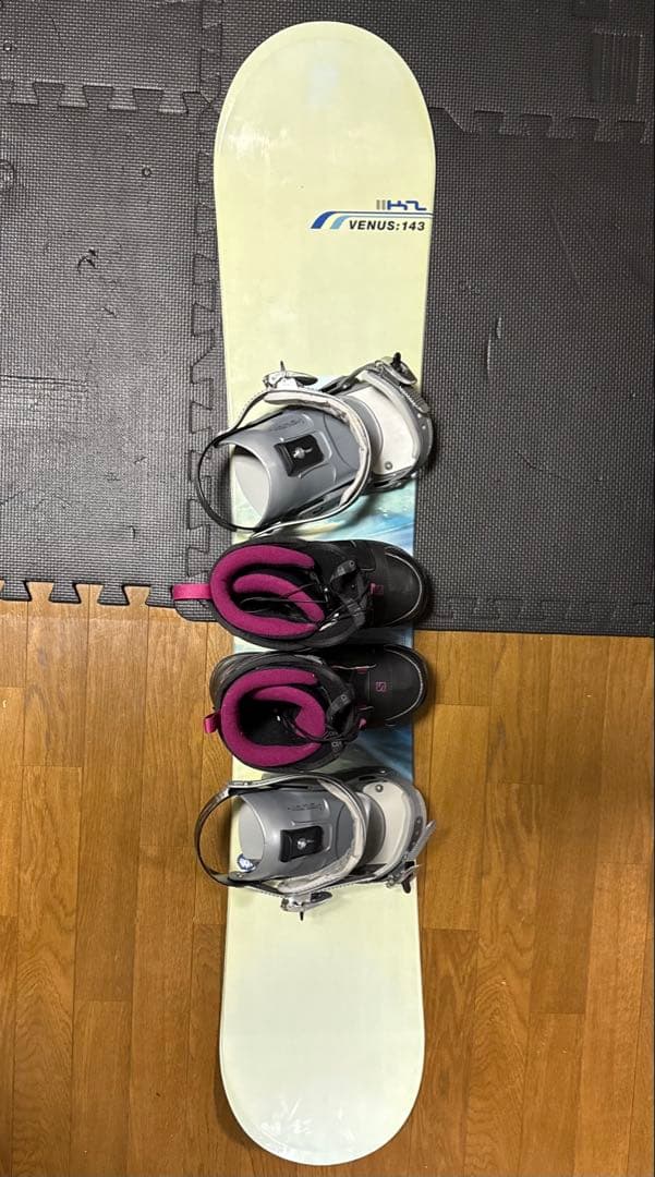 レディーススノーボードフルセット　143cm