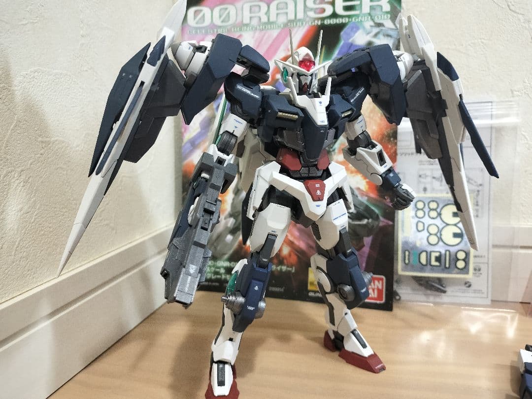MGマスターグレード ダブルオーライザーセブンソード塗装済完成品