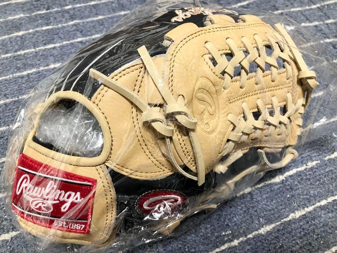 タグ付き新品　ローリングス 2色　軟式野球 /ソフトボール兼用グラブ 成人用