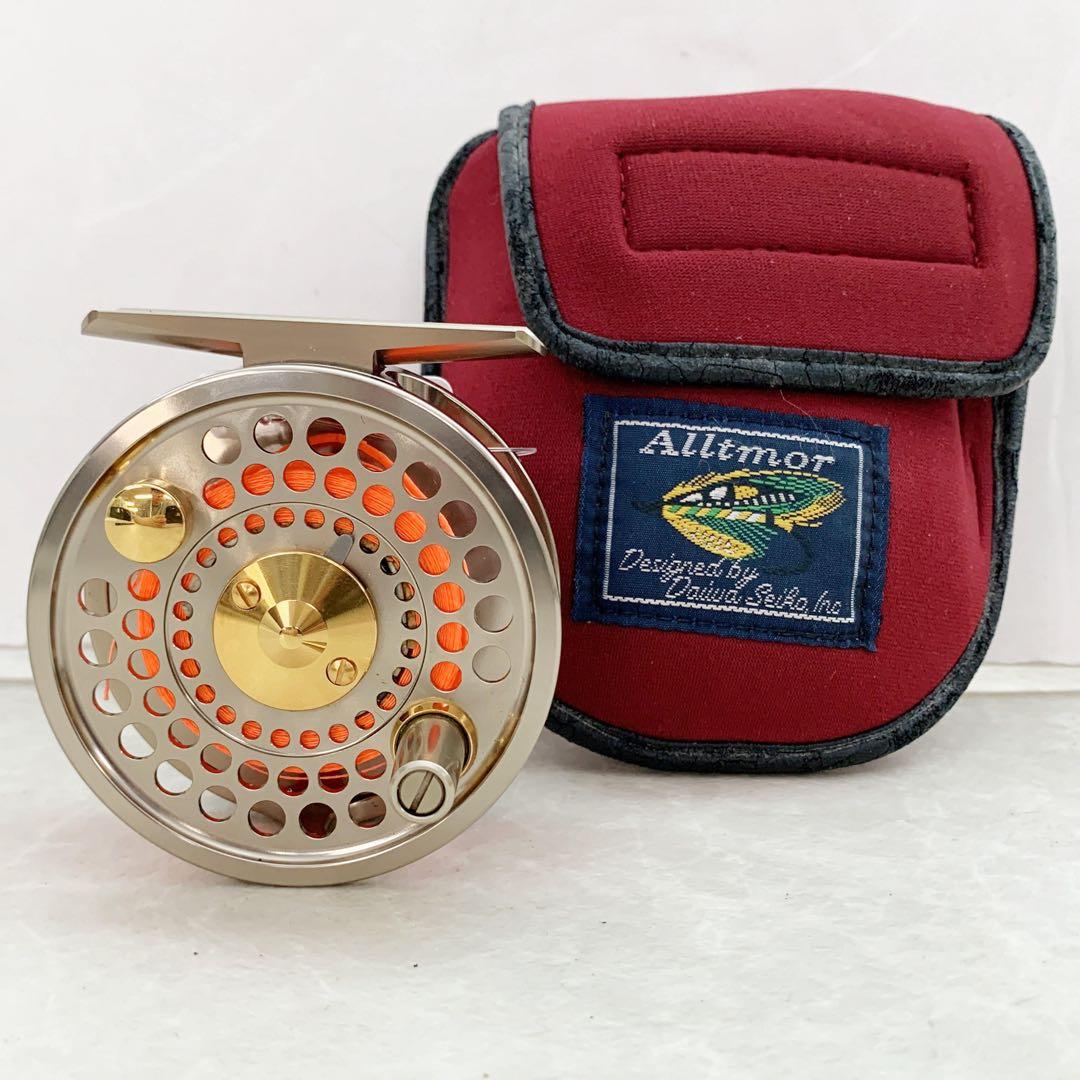 希少美品Alltmor 100D フライリール 専用ケース付き