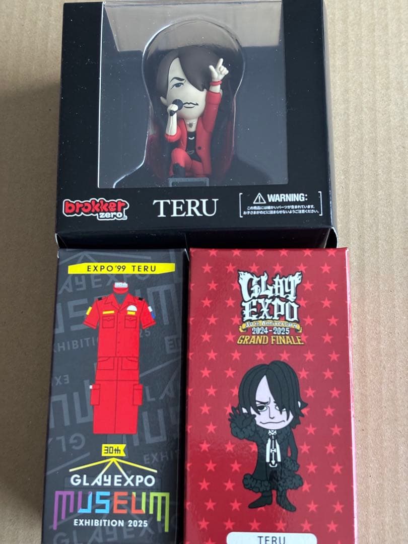 GLAY TERU フィギュアセット