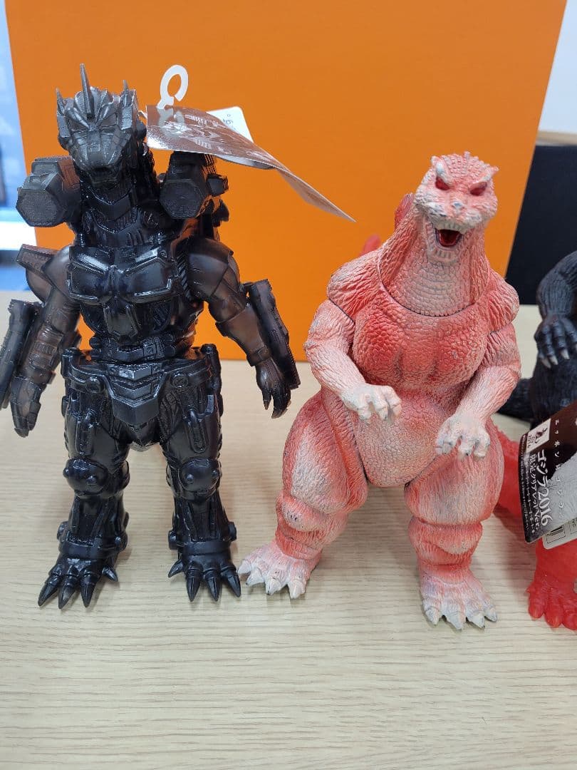 d*3様 ゴジラ フィギュア ソフビ 怪獣、