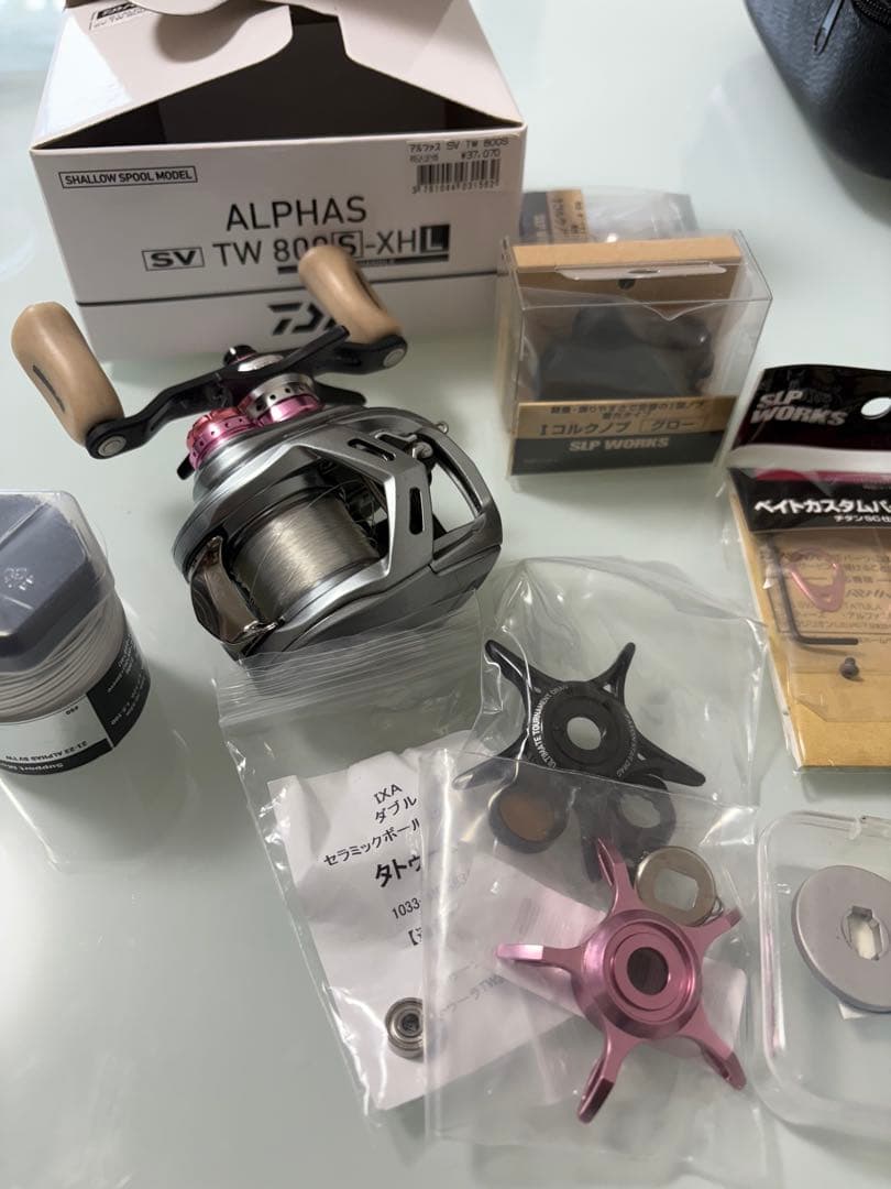 ALPHAS TW 800S-XHL ベイトリール