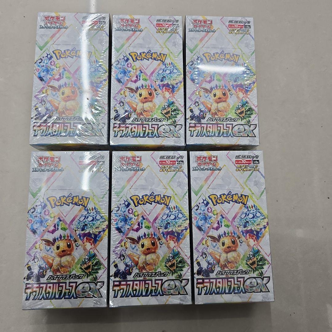 【新品未開封シュリンク付き】テラステルフェスex6BOX