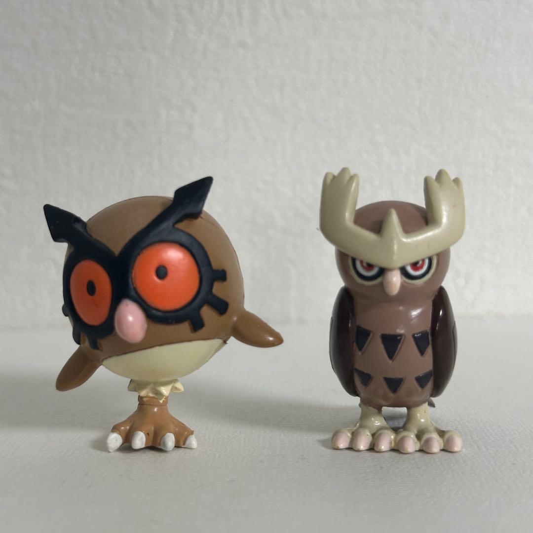 ポケモン　モンコレ　初期　ホーホー　ヨルノズク　2体セット