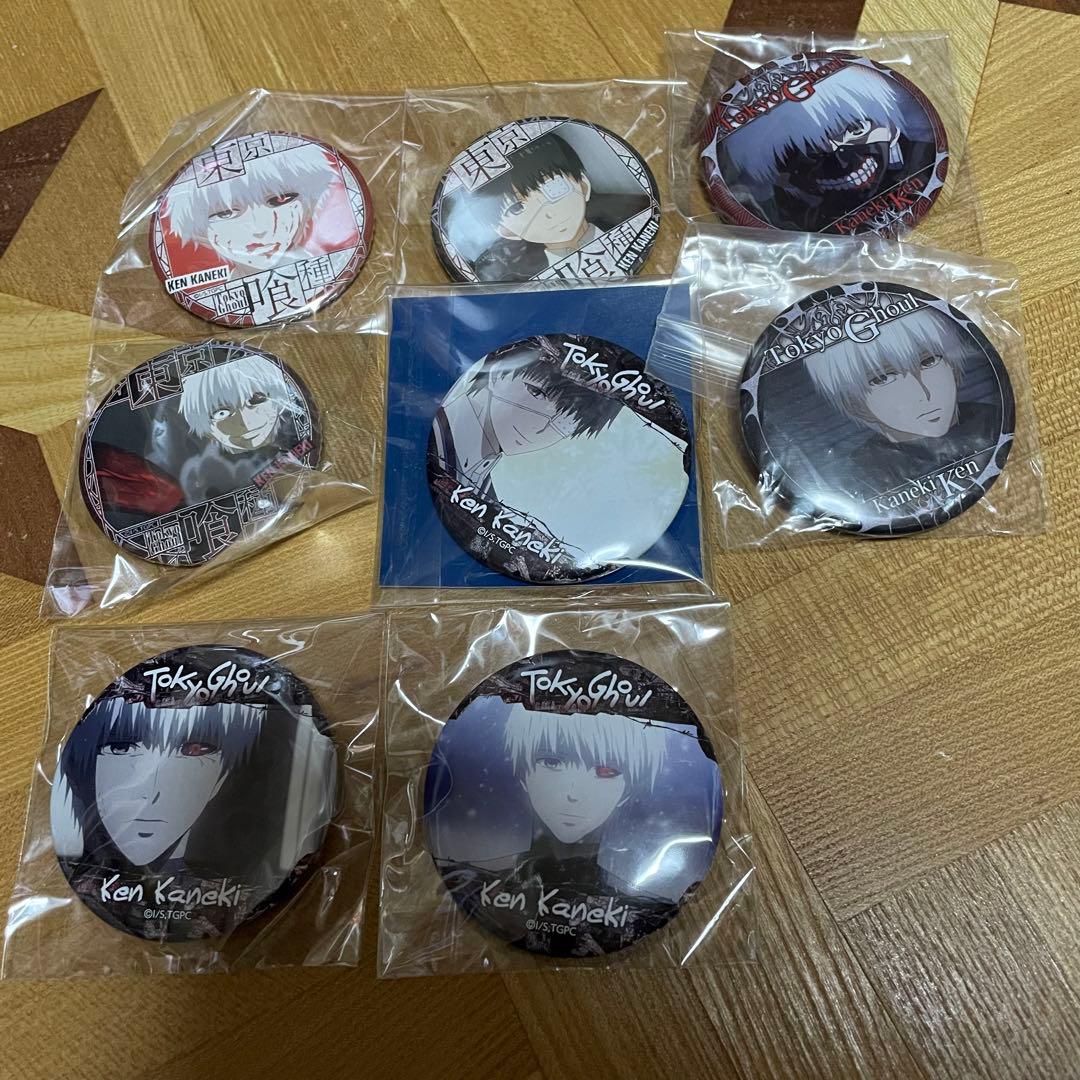 東京喰種 金木研 カネキ 缶バッジ 缶バッチ グッズ