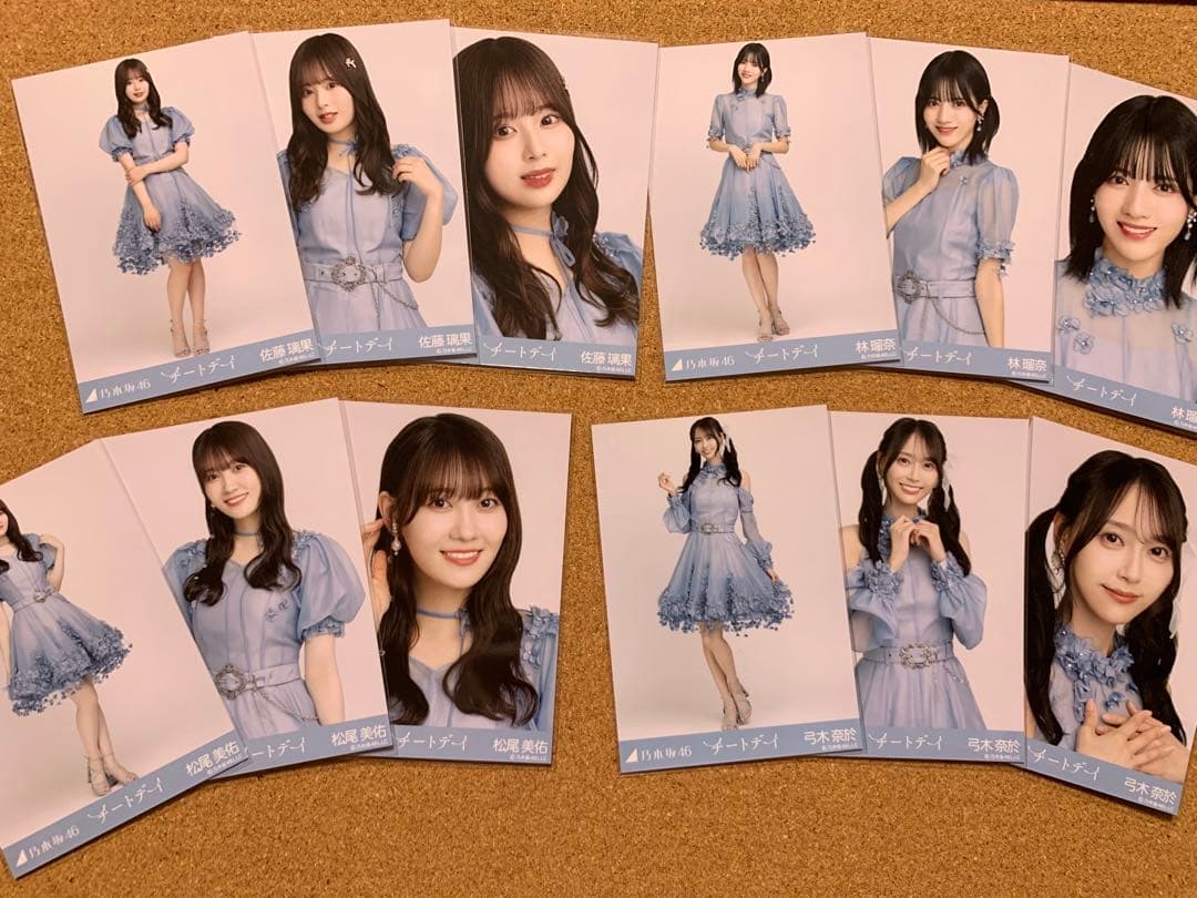 乃木坂46 ✨ チートデイ 生写真 32人 × 3種 全96種 フルコンプ