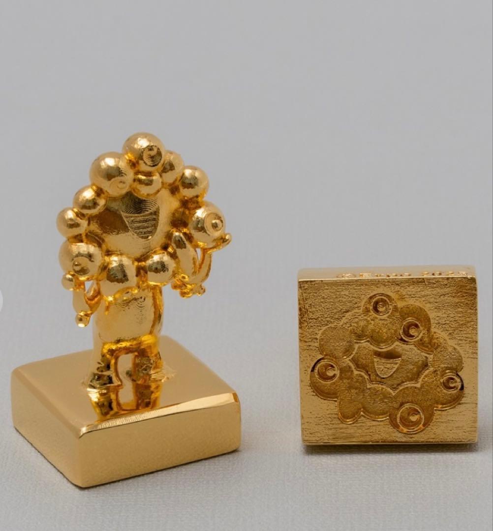 【数量限定　完売品】金印　EXPO2025 ミャクミャク ゴールデンスタンプ