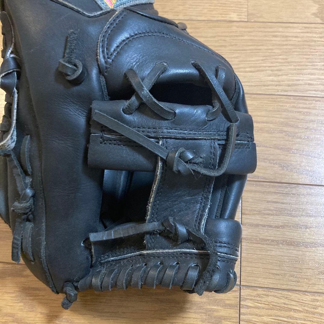 玉澤　TAMAZAWA 軟式グローブ　内野手用　ブラック