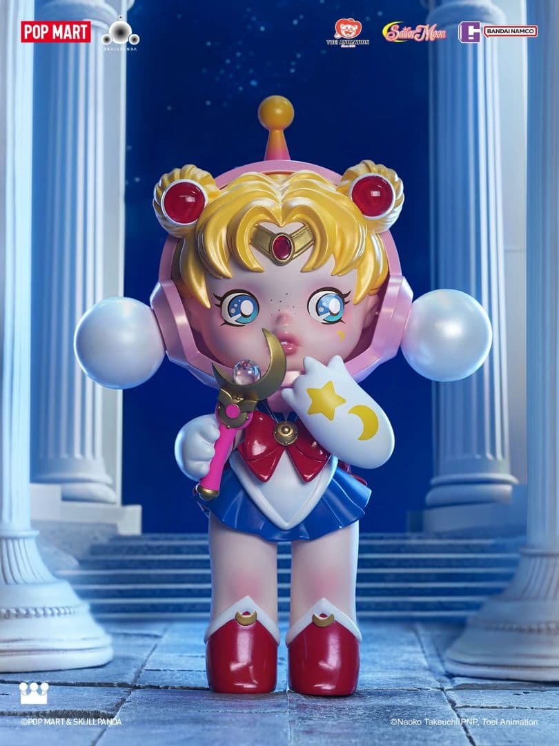 POP MART SKULLPANDA セーラームーン コラボ フィギュア