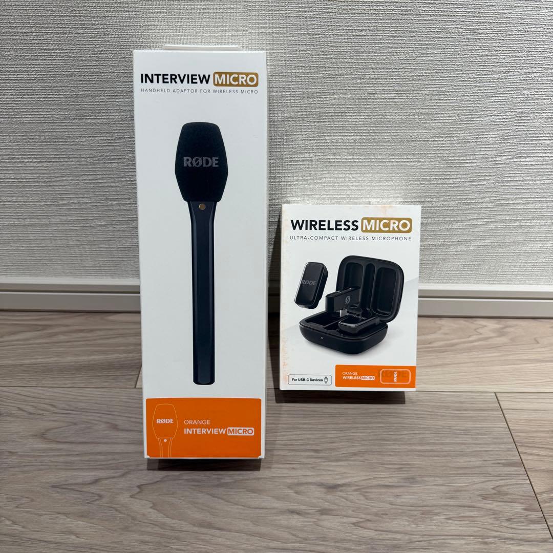 m*8様 RODE ロード ワイヤレス マイクロ USB-C 超小型ワイヤレスマ
