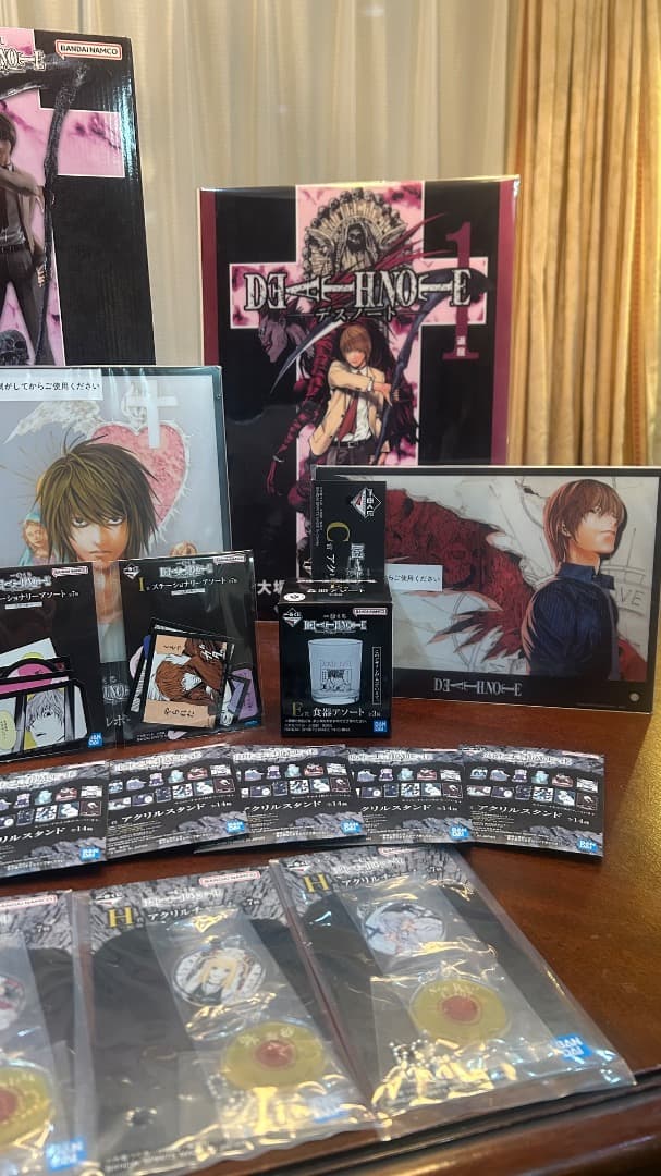 DEATH NOTE キャラクターグッズ セット