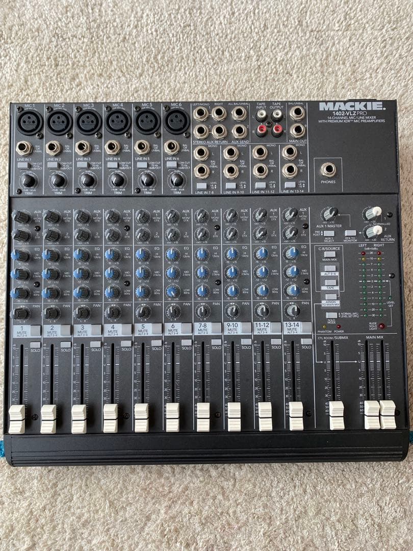 MACKIE 1402-VLZ PRO アナログミキサー　オマケ付き