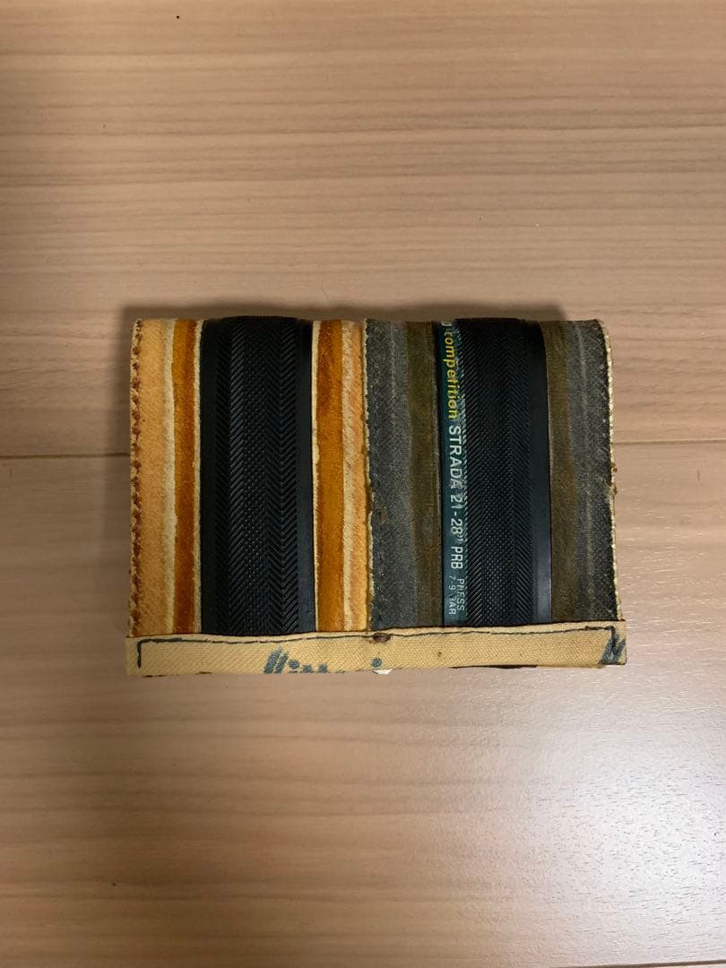 美品 WATER CYCLING wrench plan Tire Wallet