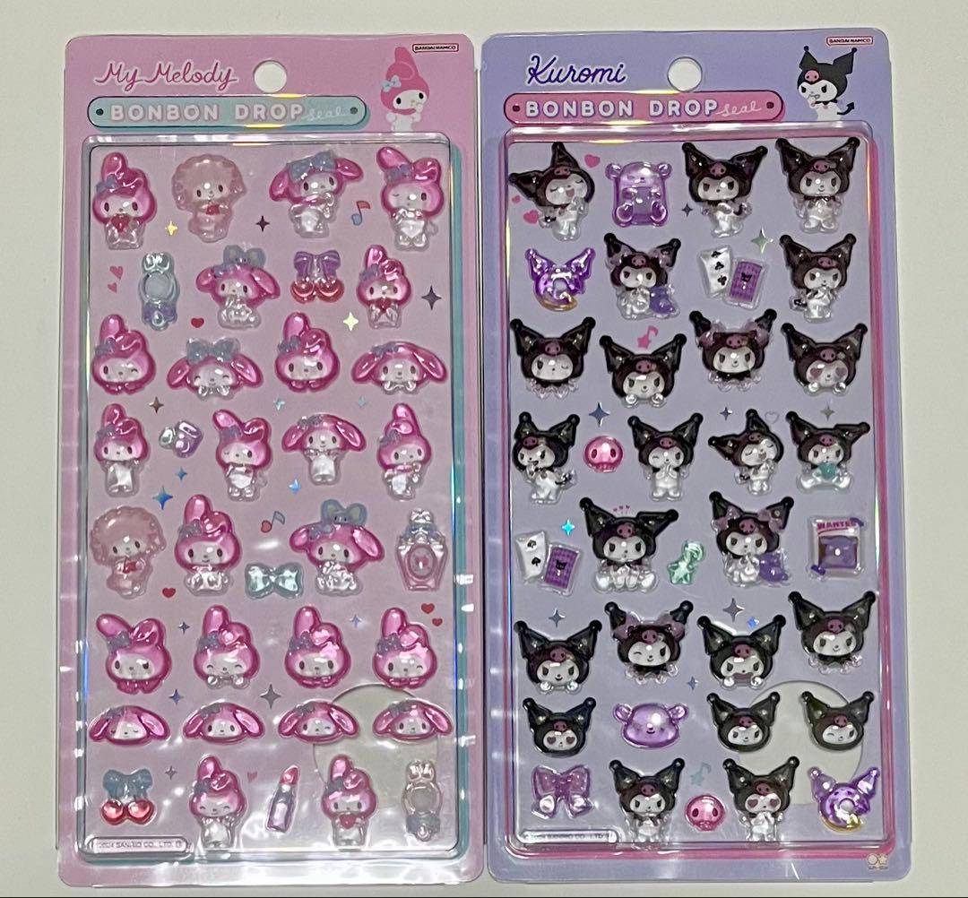 正規品 ボンボンドロップシール サンリオ 第一弾 コンプリートセット