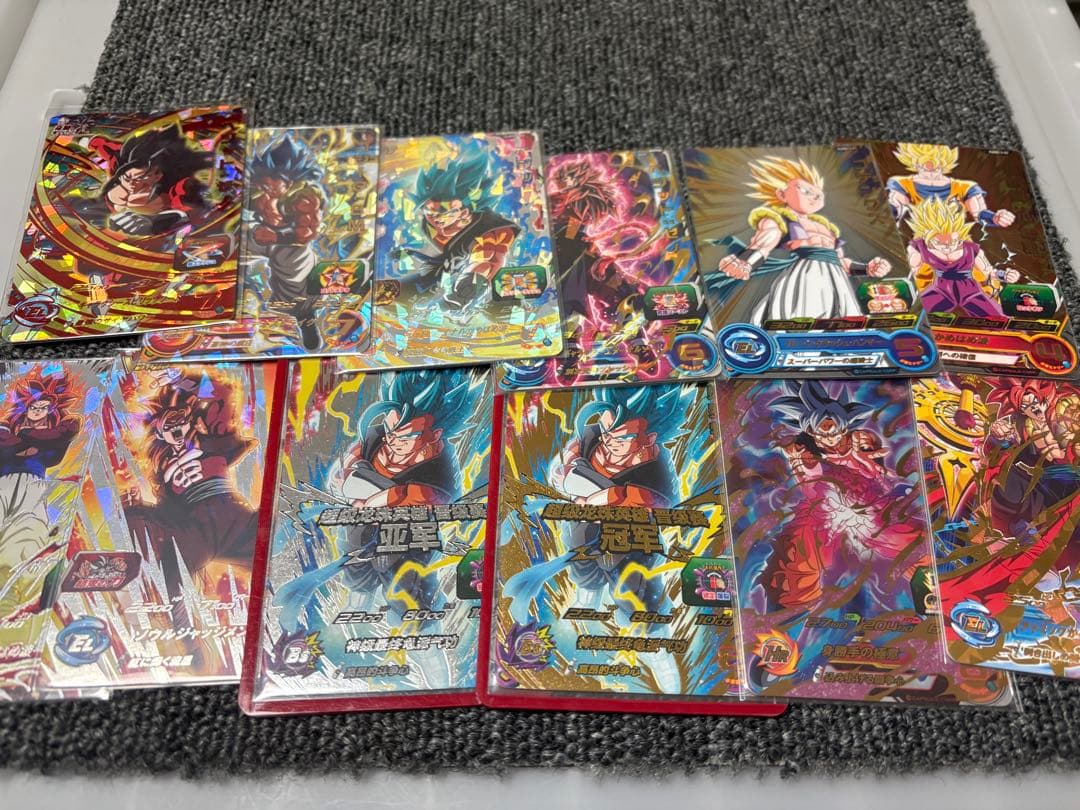スーパードラゴンボールヒーローズカードセット 中国大会　優勝・準優勝プロモカード