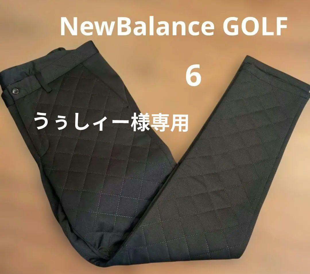 ニューバランスゴルフ メンズ 中綿 ストレッチロングパンツ 防風性 6ブラック