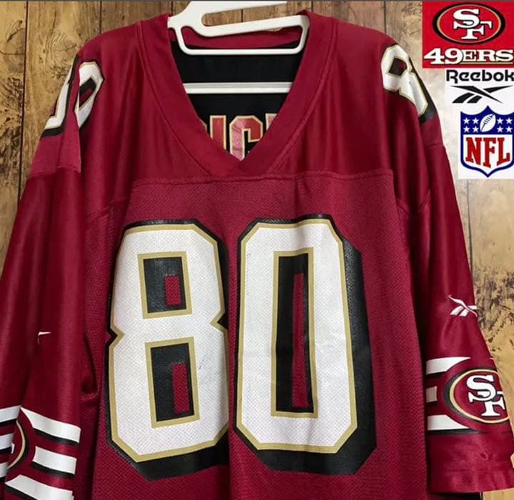 リーボック製　NFLサンフランシスコ49ersリバーシブルユニフォーム[セール]