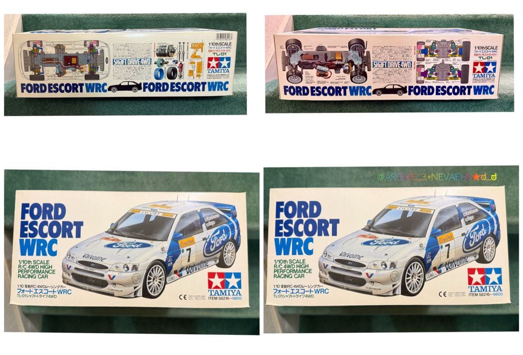 限定値下げ中★タミヤ★フォートエスコートWRC TL-01シャフトドライブ4WD