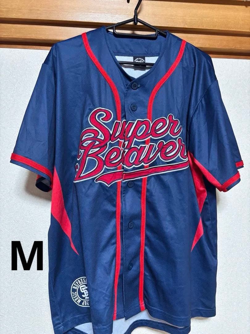 SUPERBEAVER ベースボールシャツ　おまけ付　Mサイズ　スーパービーバー