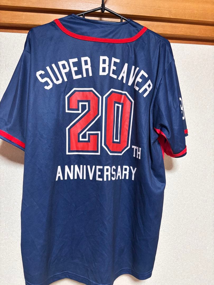 SUPERBEAVER ベースボールシャツ　おまけ付　Mサイズ　スーパービーバー