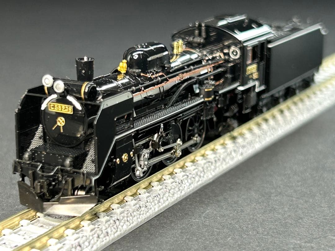 C58-239号機 黒つやボディ 2023仕様　品番 93584