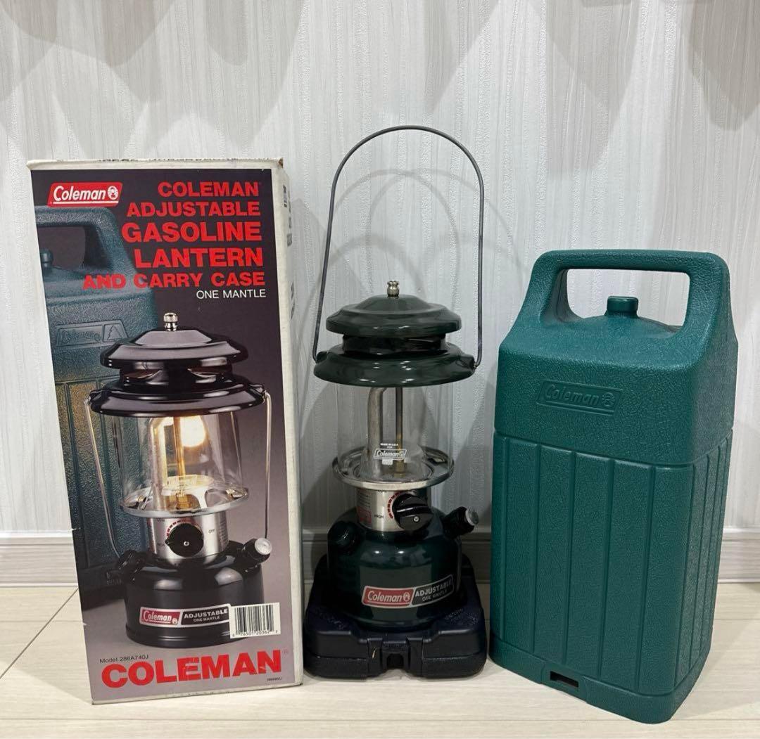 Coleman ガソリンランタン　キャンプ