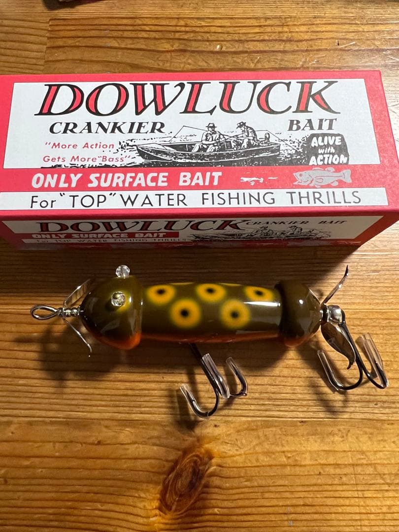 道楽　DOWLUCK CRANKIER BAIT クルクルチ◯ン◯ン