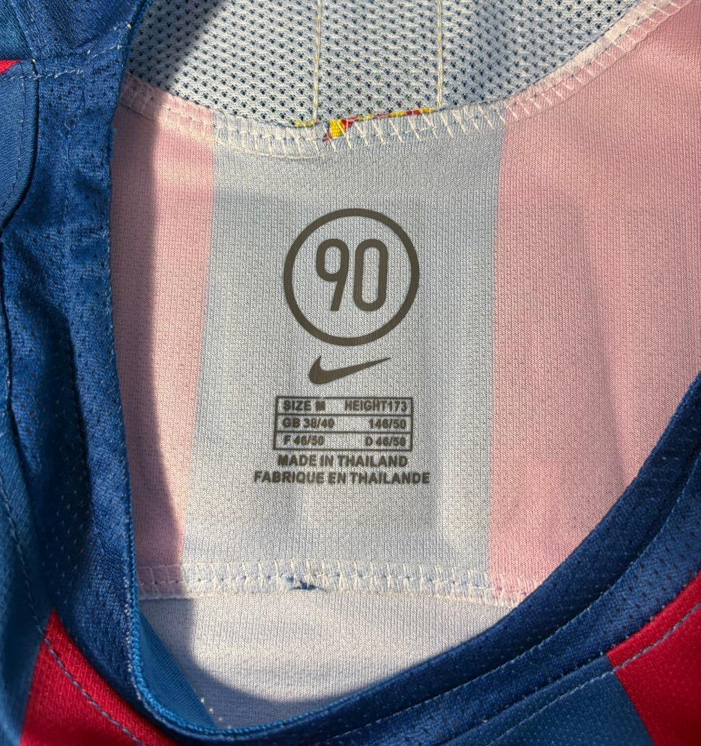 【新品未使用】ロナウジーニョ バルセロナ 06 CL決勝 ユニフォーム NIKE