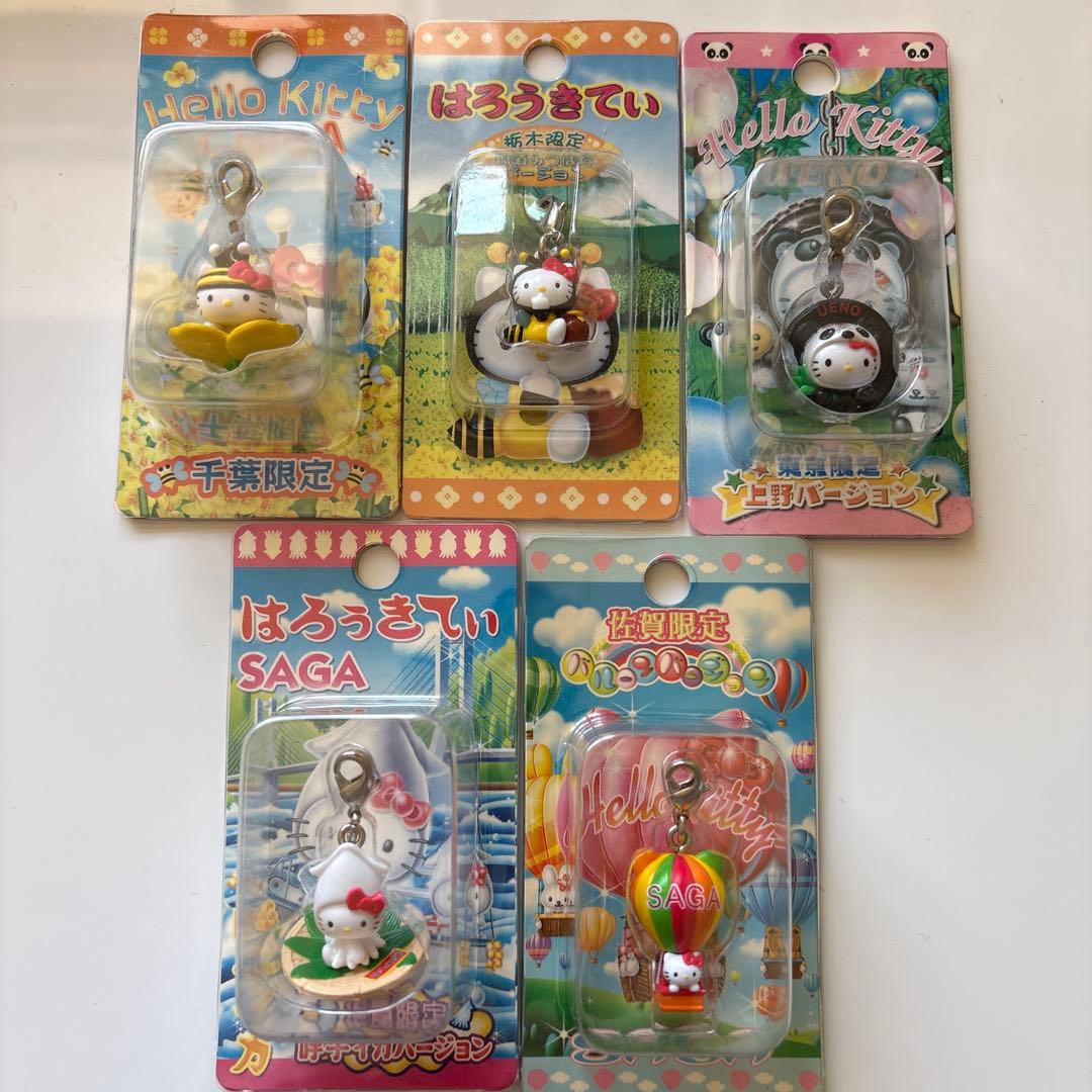 ご当地キティ　ファスナーマスコット　みつばち　パンダ　バルーン　横須賀