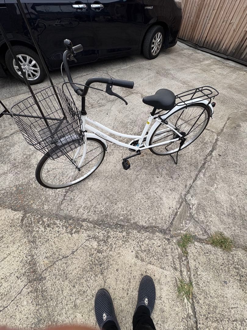 【東京23区・千葉県一部地域送料無料】超美品COCONUT自転車　シティサイクル
