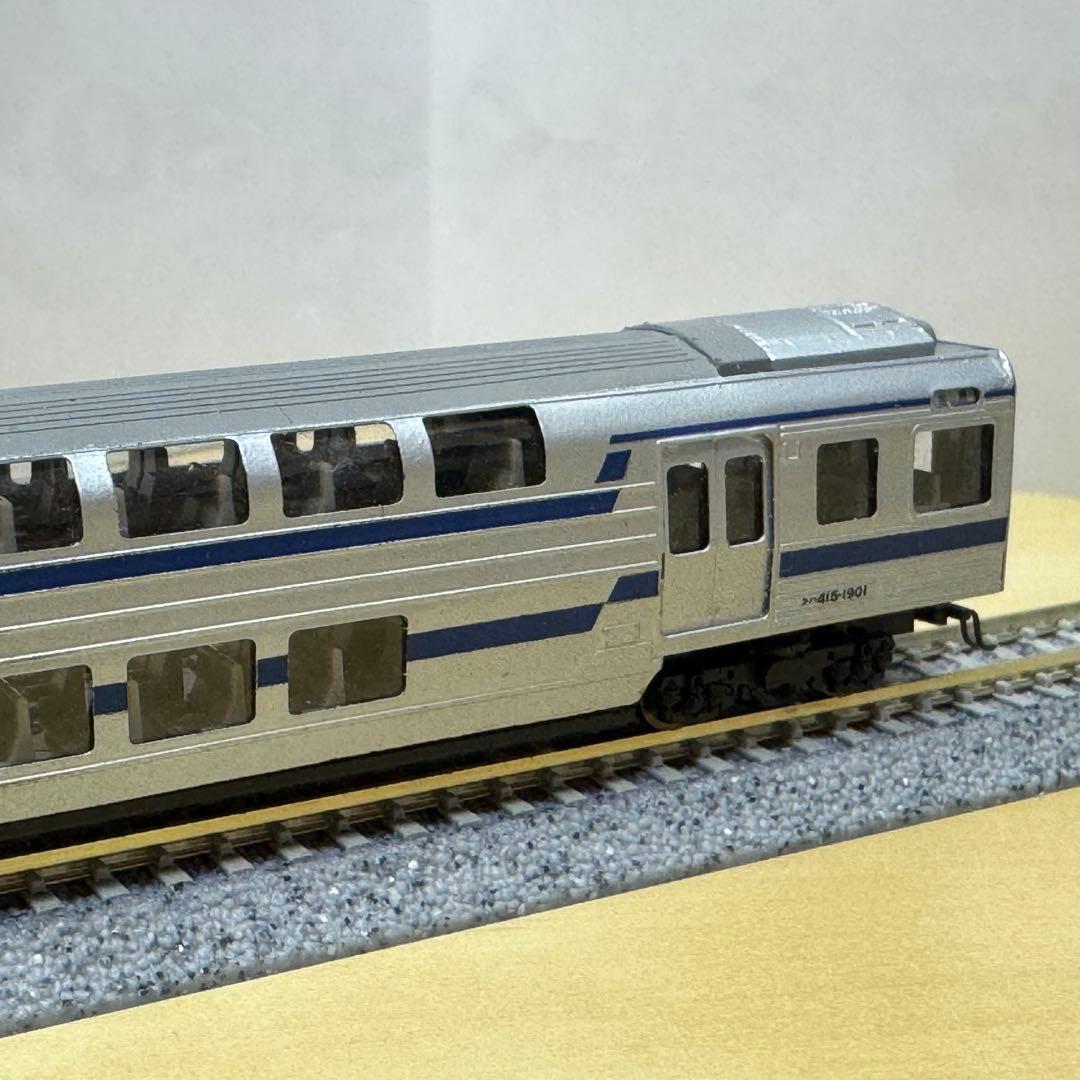 415系1500番台 K880編成 2階建車両連結 出品者組立品 ジャンク品扱い