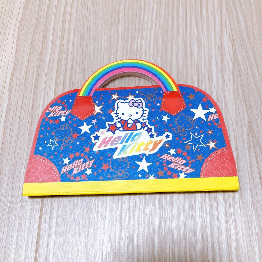 ハローキティ　バッグ型　メモ帳