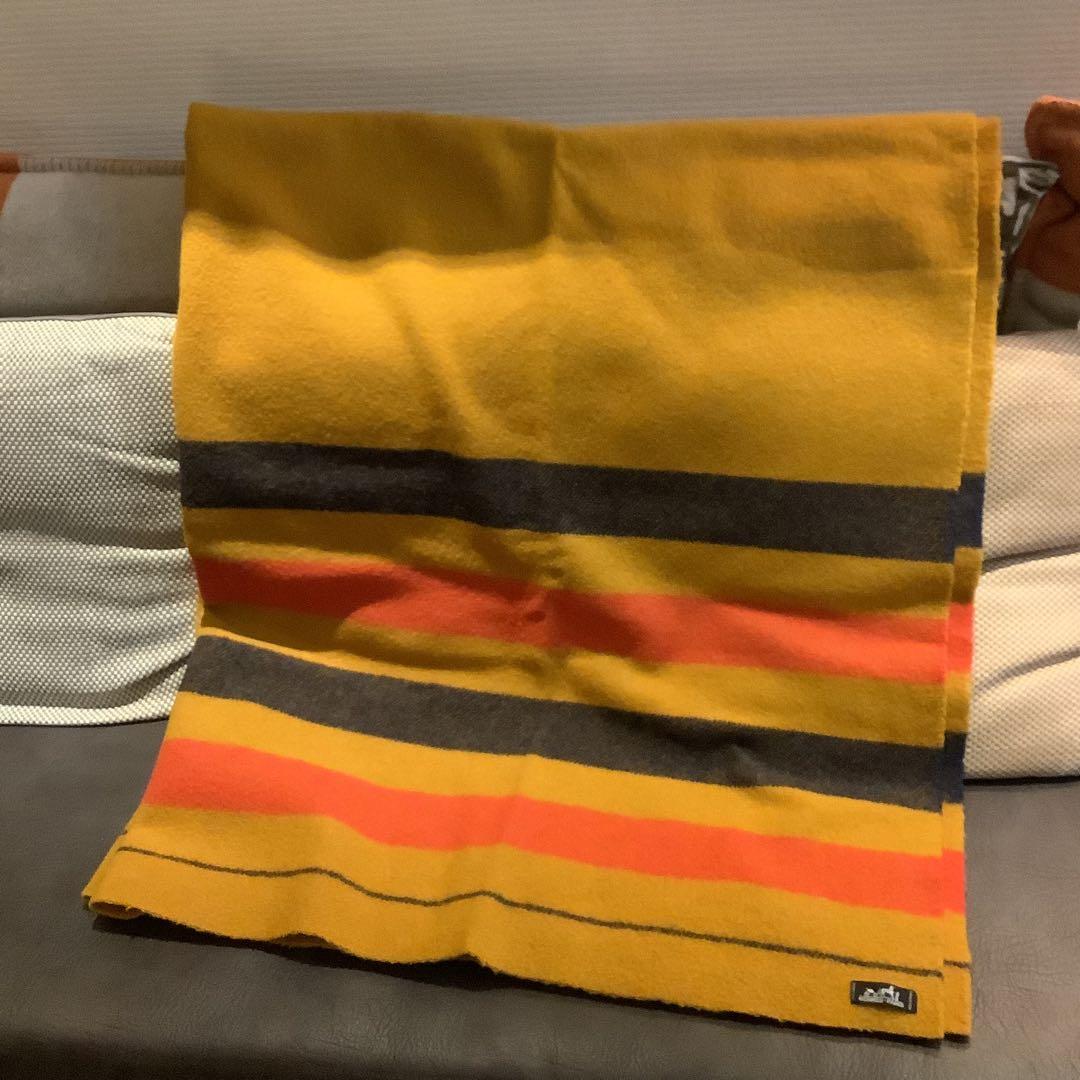 エルメス HERMES ロカバール ウール100％ 大判 ブランケット 毛布